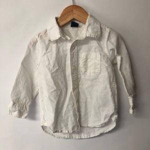 BabyGap white button down size 18-24 months